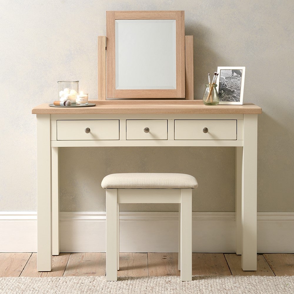 white christmas dresses Windermere Dressing Table and Stool Set by Annaghmore main image 1