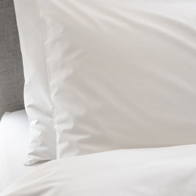 200 TC Percale Standard Pillowcase White