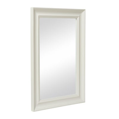 Warm White Small Rectangular Mirror 60x90cm