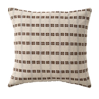 Flush Striped Hand Woven Cushion Spice
