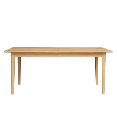 6-8 Seater Extending Dining Table and 2 Dining Benches Set