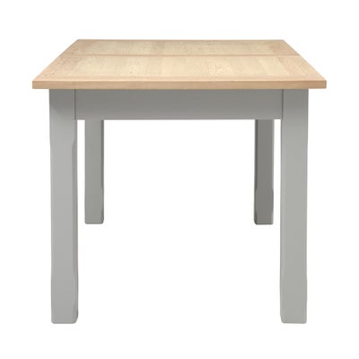 4-6 Seater Extending Dining Table and 4 Tulip Dining Chairs Set