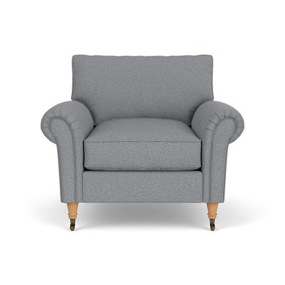 Armchair - Blue Marl - House Weave