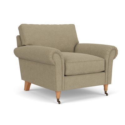 Armchair - Green Marl - House Weave