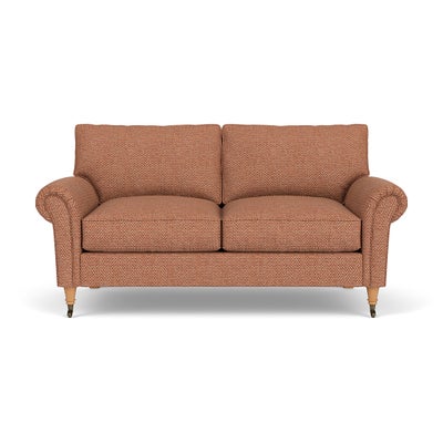 Large 2 Seater - Brick - Herringbone Weave