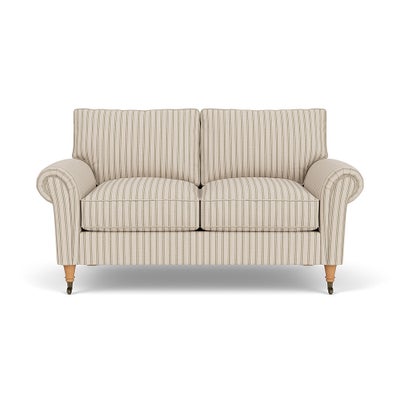 2 Seater Sofa - Sage - Kingham Stripe