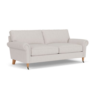 3 Seater - Soft White - Luxury Italian Linen