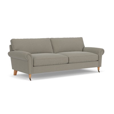 4 Seater - Flax - Rustic Weave