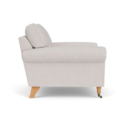 Armchair - Soft White - Luxury Italian Linen