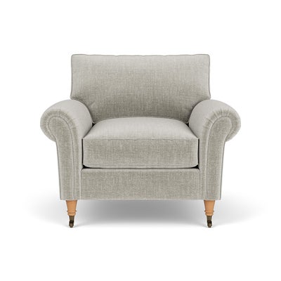 Armchair - Grey Mist - Eco Chenille