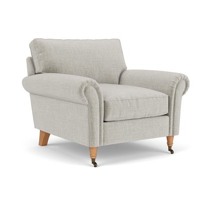 Armchair - Grey Mist - Eco Chenille