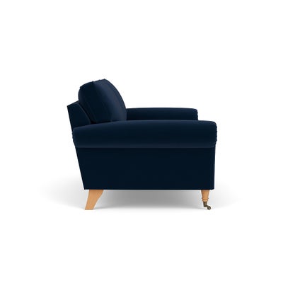 Large 2 Seater - Deep blue - Matt Velvet