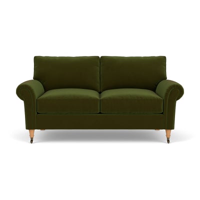 Large 2 Seater - Forest Green - Matt Velvet