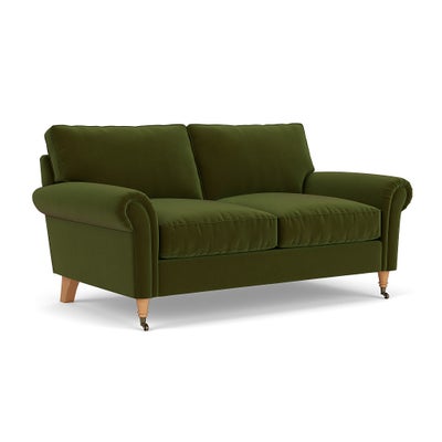 Large 2 Seater - Forest Green - Matt Velvet