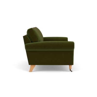 Large 2 Seater - Forest Green - Matt Velvet
