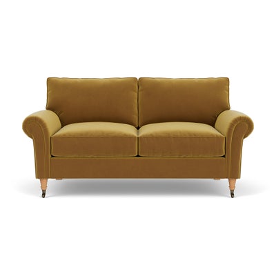 Large 2 Seater - Mustard - Matt Velvet