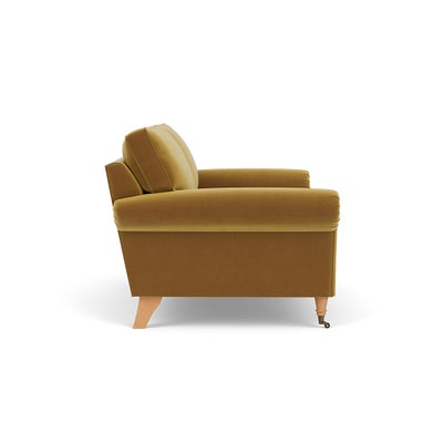 Large 2 Seater - Mustard - Matt Velvet