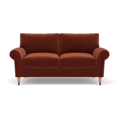 Large 2 Seater - Brick - Matt Velvet