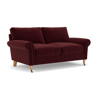 Large 2 Seater - Dark Rosehip - Matt Velvet