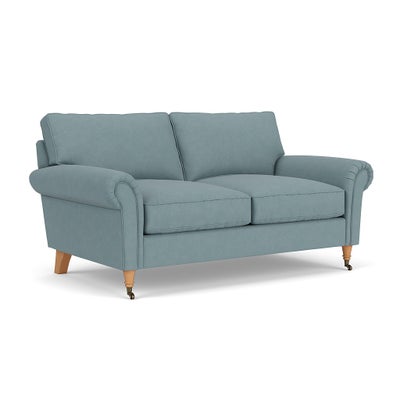 Large 2 Seater - Sky blue - House Linen Mix