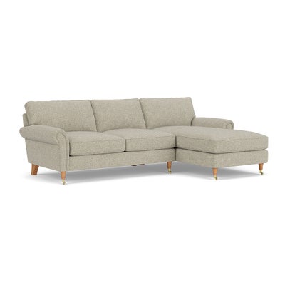 Chaise Large Right Hand - Lichen - Aquaclean Oxford