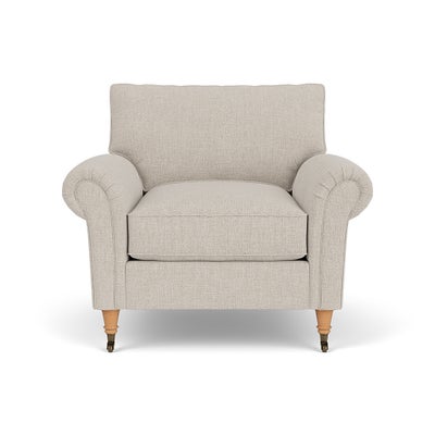 Armchair - Natural - Aquaclean Oxford