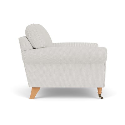 Armchair - Grey - Broadway Stripe