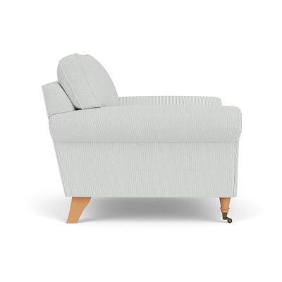 Armchair - Duck Egg - Broadway Stripe