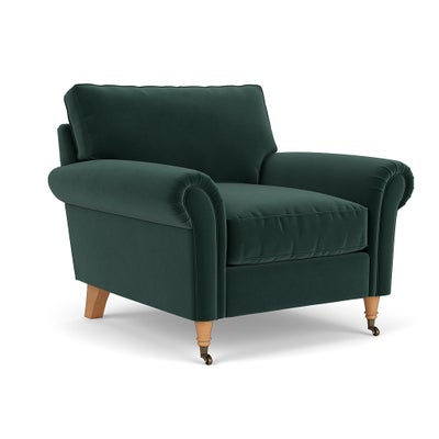 Armchair - Lake - Matt Velvet