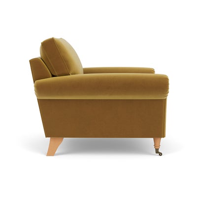 Armchair - Mustard - Matt Velvet