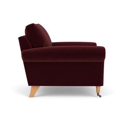 Armchair - Dark Rosehip - Matt Velvet