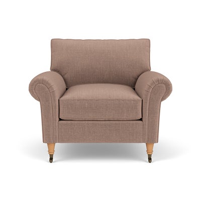 Armchair - Dusky Rose - Eco Chenille
