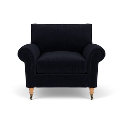 Armchair - Ink - Eco Chenille