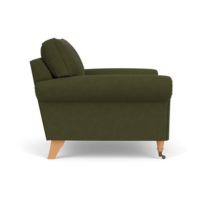Armchair - Forest Green - House Linen Mix