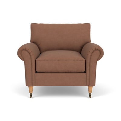 Armchair - Dusky Blush - House Linen Mix