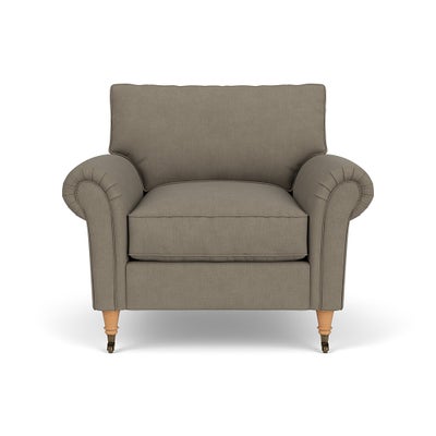Armchair - Mid Grey - House Linen Mix