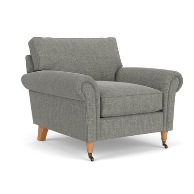 Armchair - Grey marl - Rustic Weave