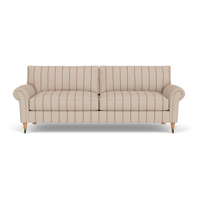 4 Seater - Raspberry - Compton Stripe