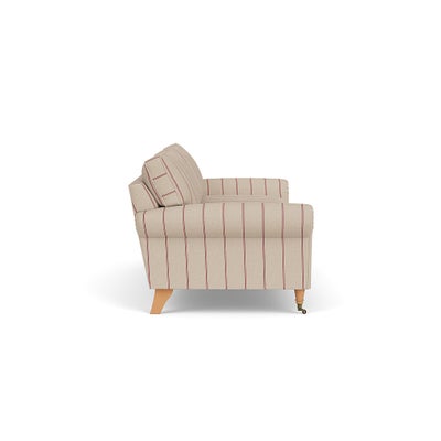 4 Seater - Raspberry - Compton Stripe
