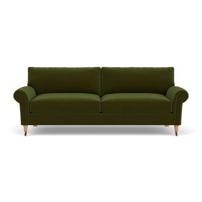 4 Seater - Forest Green - Matt Velvet
