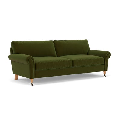 4 Seater - Forest Green - Matt Velvet