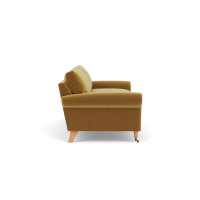 4 Seater - Mustard - Matt Velvet