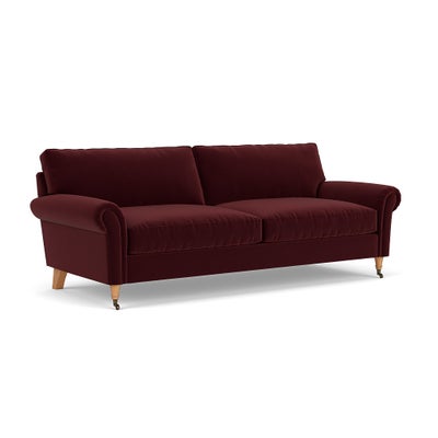 4 Seater - Dark Rosehip - Matt Velvet