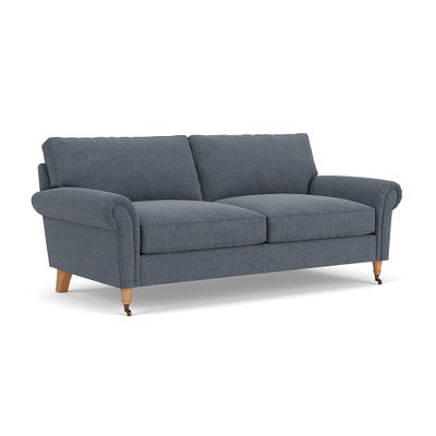 3 Seater - Indigo - Rustic Weave