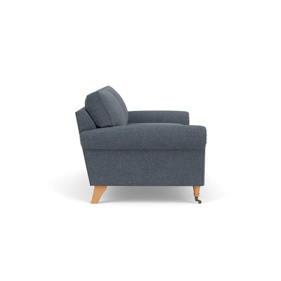 3 Seater - Indigo - Rustic Weave