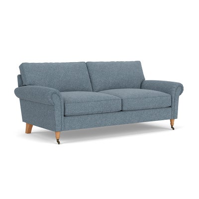 3 Seater - Mid Blue - Aquaclean Oxford