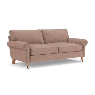 3 Seater - Dusky Rose - Eco Chenille