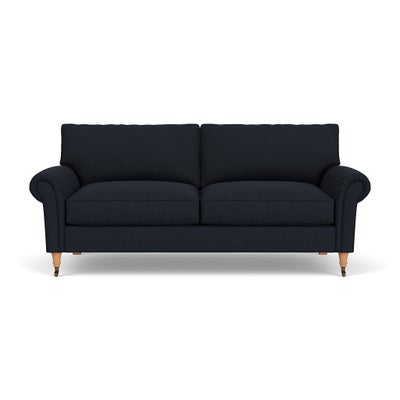 3 Seater - Ink - House Linen Mix