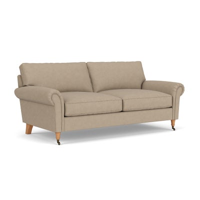 3 Seater - Natural - House Linen Mix