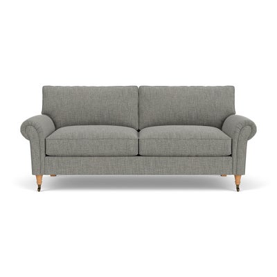 3 Seater - Grey marl - Rustic Weave